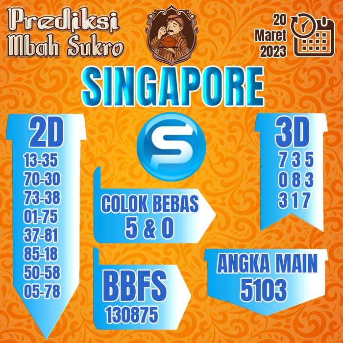 PREDIKSI MBAH SUKRO SINGAPORE