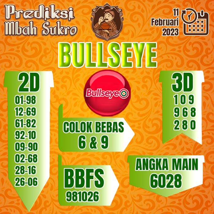 PREDIKSI MBAH SUKRO BULLSEYE
