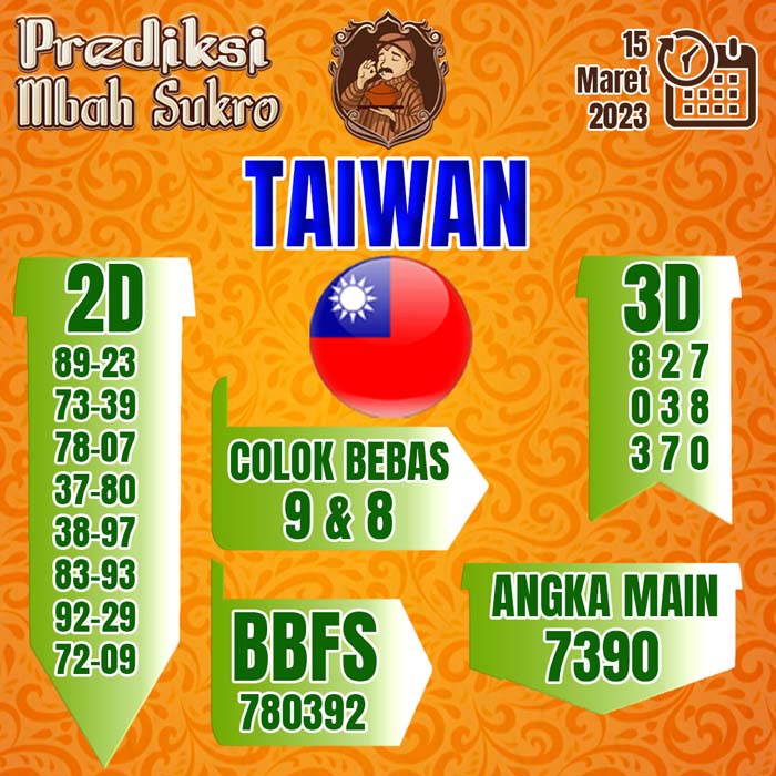 PREDIKSI MBAH SUKRO TAIWAN