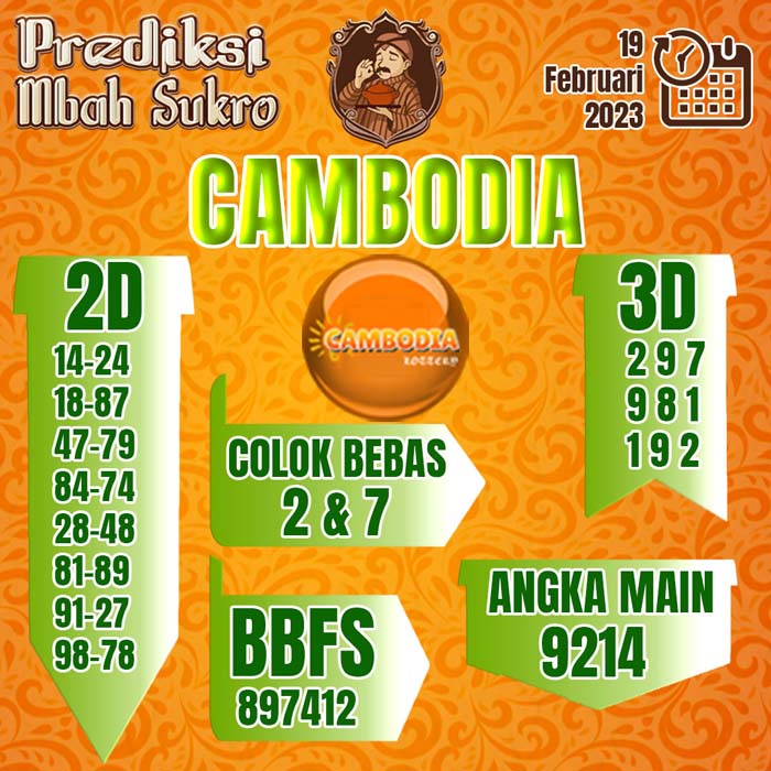 PREDIKSI MBAH SUKRO CAMBODIA