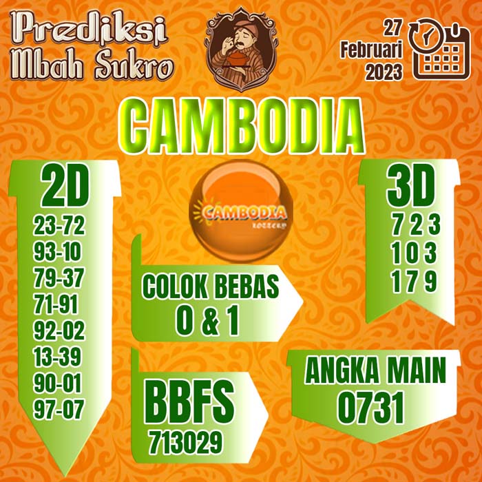 PREDIKSI MBAH SUKRO CAMBODIA