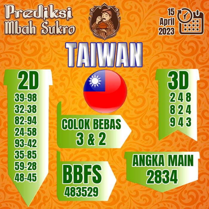 PREDIKSI MBAH SUKRO TAIWAN