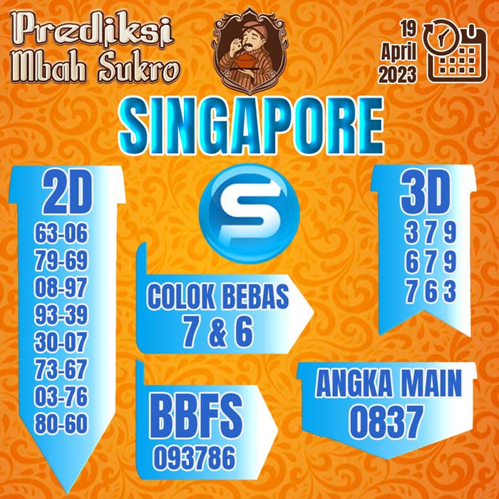 PREDIKSI MBAH SUKRO SINGAPORE