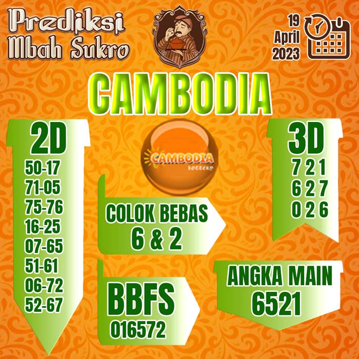 PREDIKSI MBAH SUKRO CAMBODIA
