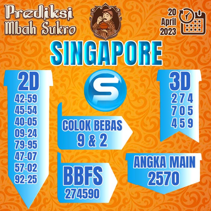 PREDIKSI MBAH SUKRO SINGAPORE