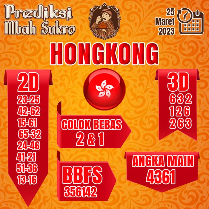 PREDIKSI MBAH SUKRO HK