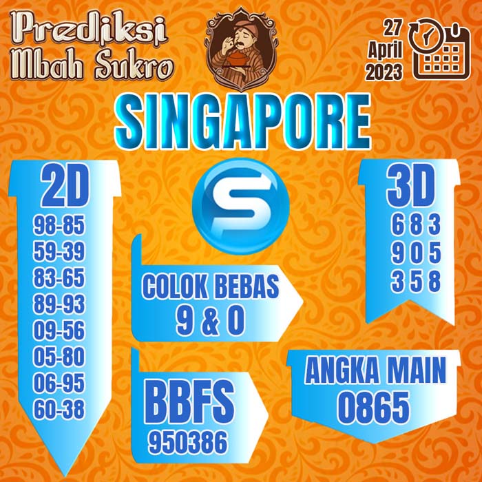 PREDIKSI MBAH SUKRO SINGAPORE