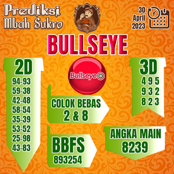 PREDIKSI MBAH SUKRO BULLSEYE