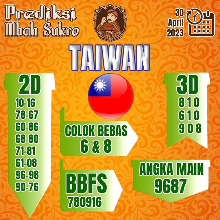 PREDIKSI MBAH SUKRO TAIWAN