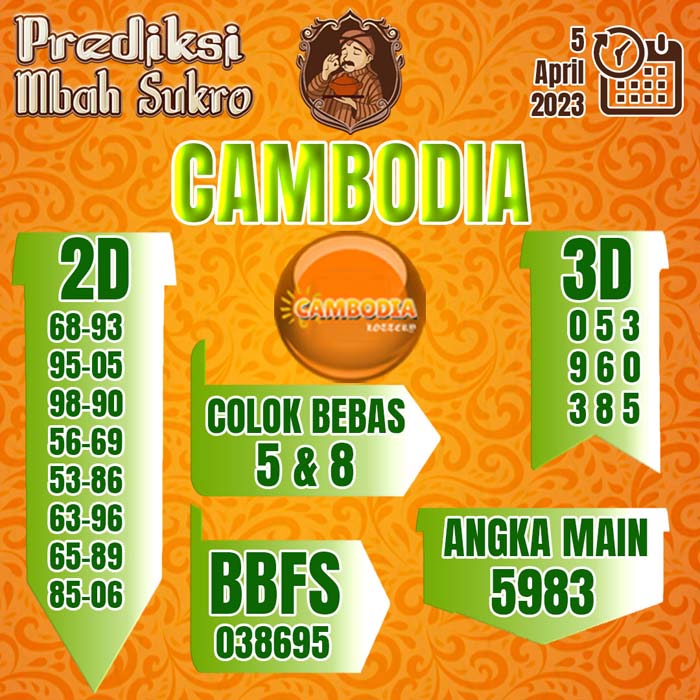 PREDIKSI MBAH SUKRO CAMBODIA