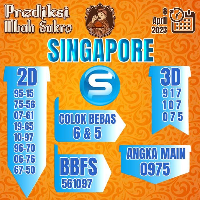 PREDIKSI MBAH SUKRO SINGAPORE