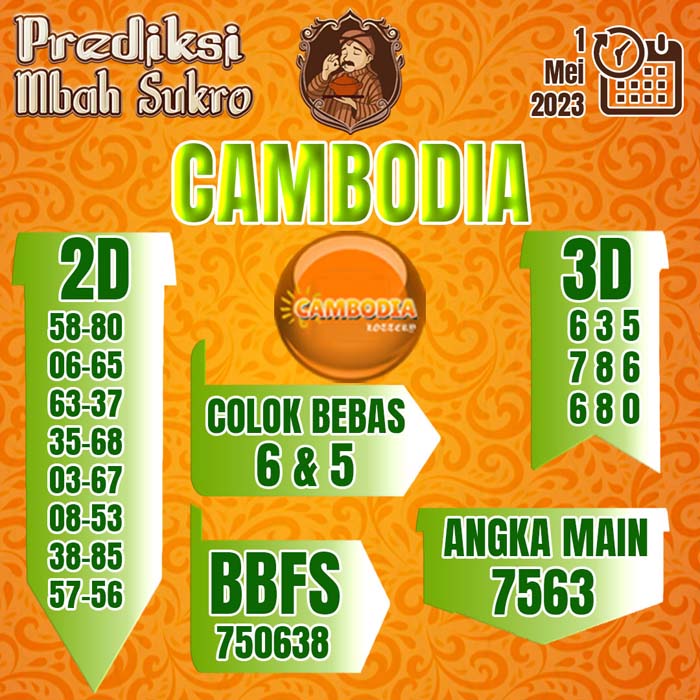 PREDIKSI MBAH SUKRO CAMBODIA