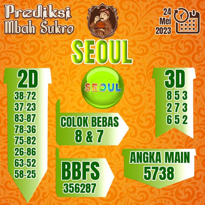 PREDIKSI MBAH SUKRO SEOUL