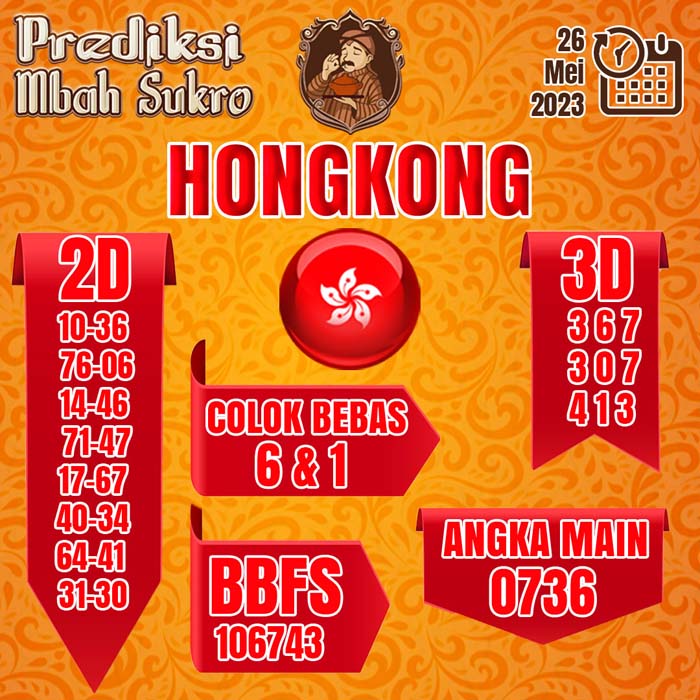 PREDIKSI MBAH SUKRO HK