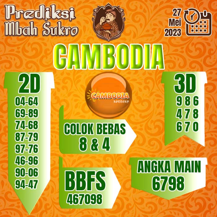 PREDIKSI MBAH SUKRO CAMBODIA