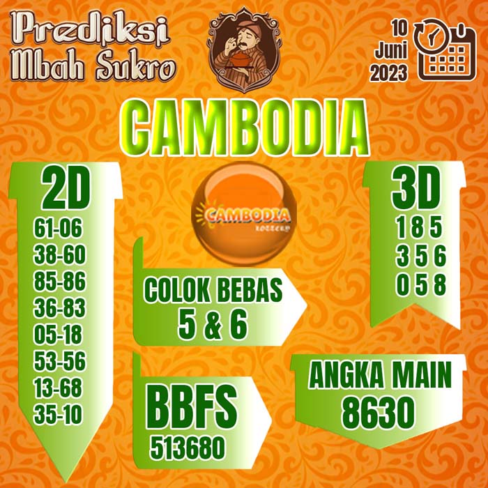 PREDIKSI MBAH SUKRO CAMBODIA