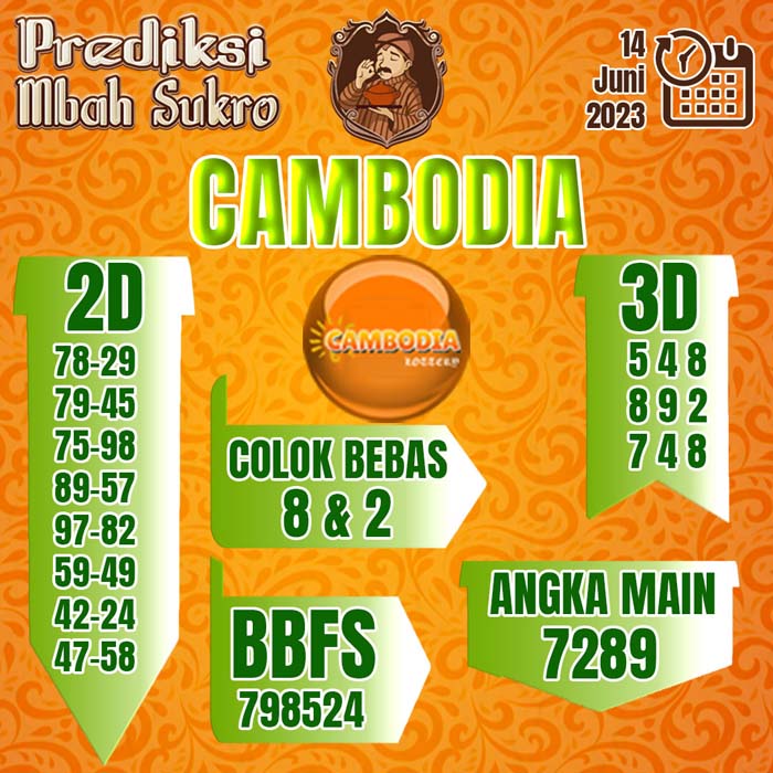 PREDIKSI MBAH SUKRO CAMBODIA