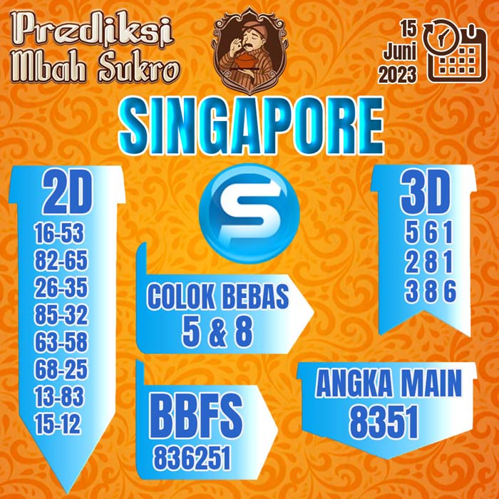 PREDIKSI MBAH SUKRO SINGAPORE