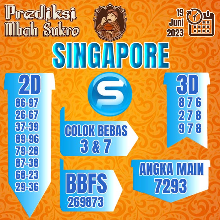 PREDIKSI MBAH SUKRO SINGAPORE