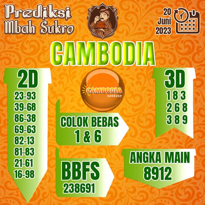PREDIKSI MBAH SUKRO CAMBODIA