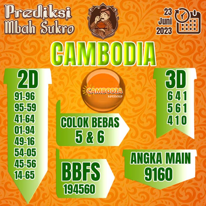 PREDIKSI MBAH SUKRO CAMBODIA