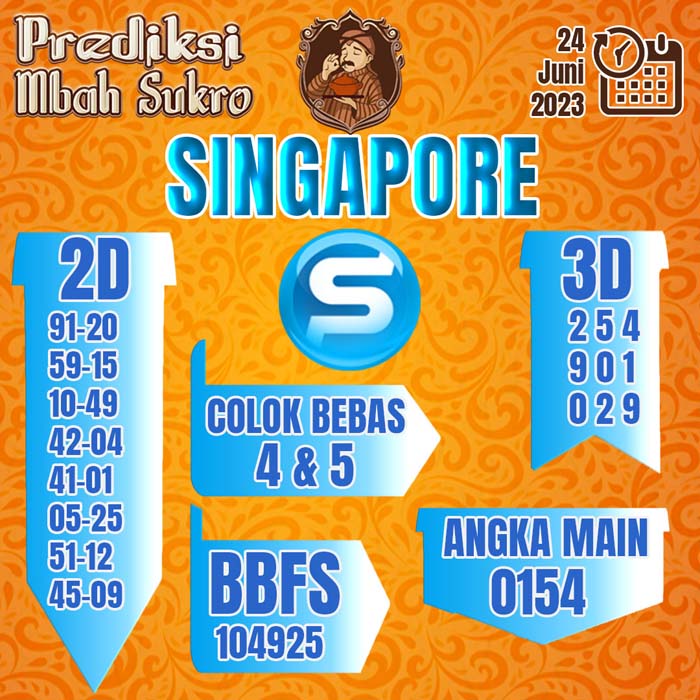 PREDIKSI MBAH SUKRO SINGAPORE