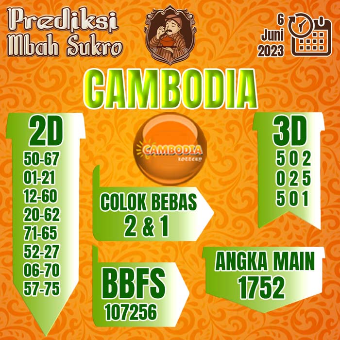 PREDIKSI MBAH SUKRO CAMBODIA