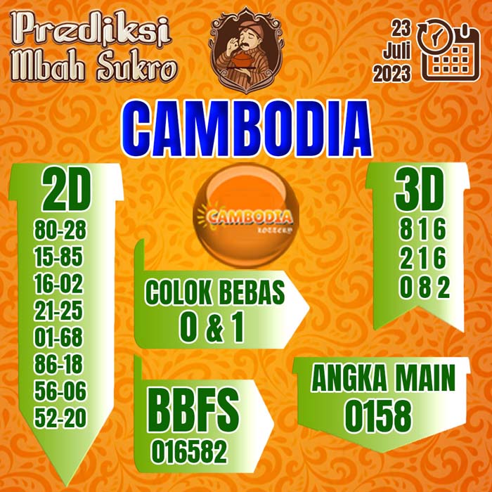 PREDIKSI MBAH SUKRO CAMBODIA