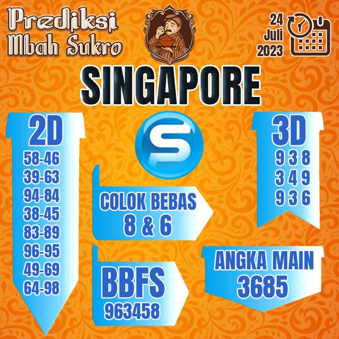 PREDIKSI MBAH SUKRO SINGAPORE