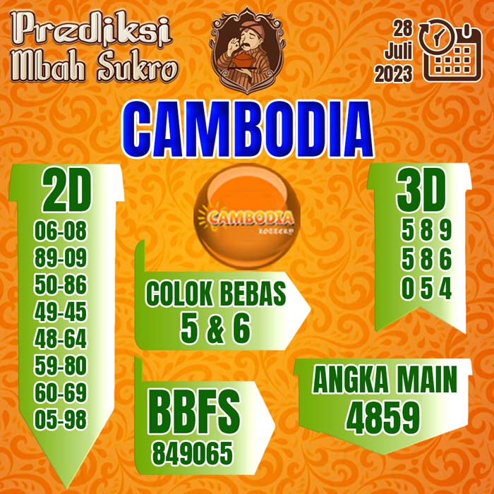 PREDIKSI MBAH SUKRO CAMBODIA