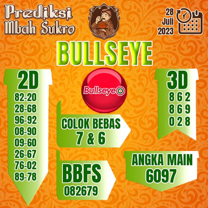 PREDIKSI MBAH SUKRO BULLSEYE