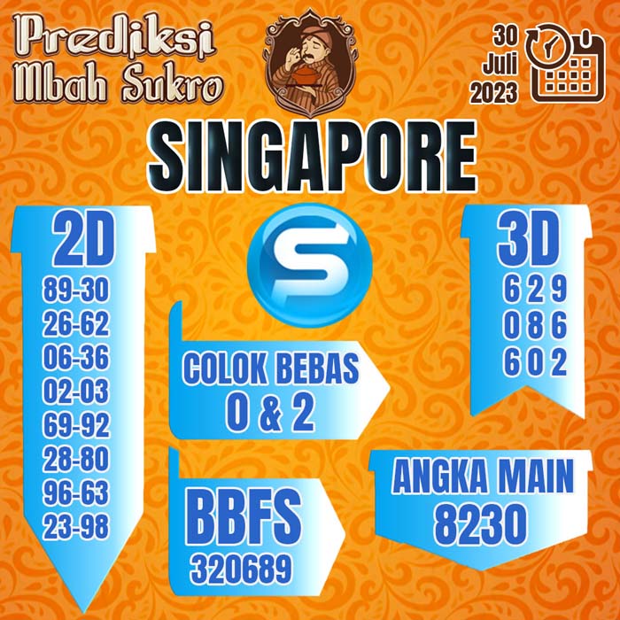 PREDIKSI MBAH SUKRO SINGAPORE