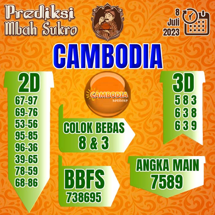 PREDIKSI MBAH SUKRO CAMBODIA